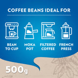 Lavazza My Easy Day decaf coffee beans 500g, UK version
