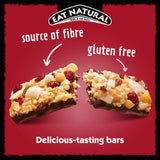 Eat Natural dark chocolate nut bars 120g - British product