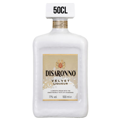 Disaronno Velvet amaretto cream liqueur 500ml - British product