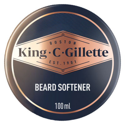 King C. Gillette beard softener 100ml, UK version