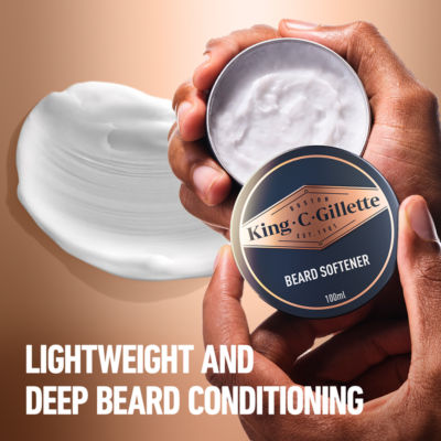 King C. Gillette beard softener 100ml, UK version