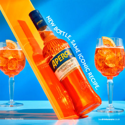 Aperol Aperitivo Liqueur 100cl premium bottle - British product