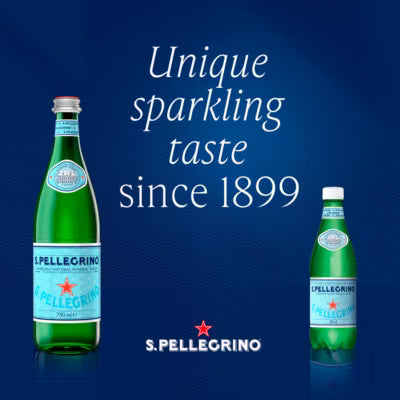 San Pellegrino sparkling mineral water 6x1L (British brand)
