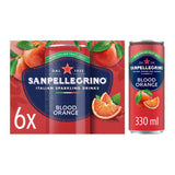 San Pellegrino Blood Orange sparkling drink 6x330ml (British brand)