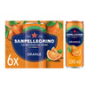 San Pellegrino orange sparkling beverage 6x330ml (British brand)