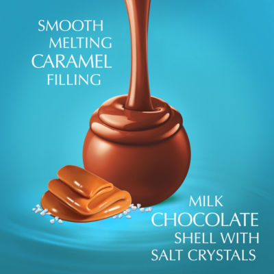 Lindt Salted Caramel Chocolate Truffles 200g, UK version