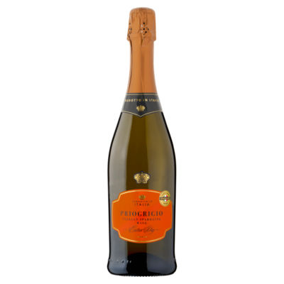 Priogrigio Sparkling Wine 75cl, imported from the UK