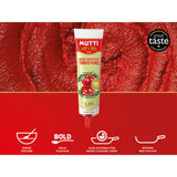 Mutti double concentrate tomato puree 130g, imported from the UK