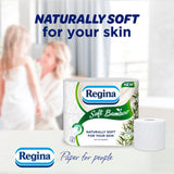 Regina Soft Bamboo toilet tissue 4 rolls, imported from the UK