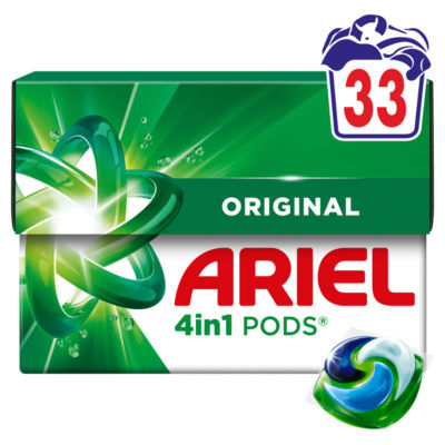 Ariel 4in1 PODS washing capsules 33 - British product