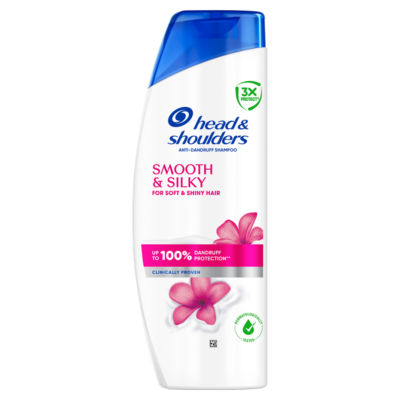 Head & Shoulders Smooth & Silky anti-dandruff shampoo 400ml, UK version