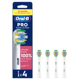 Oral-B Pro Floss Action toothbrush heads 4 counts, imported from the UK