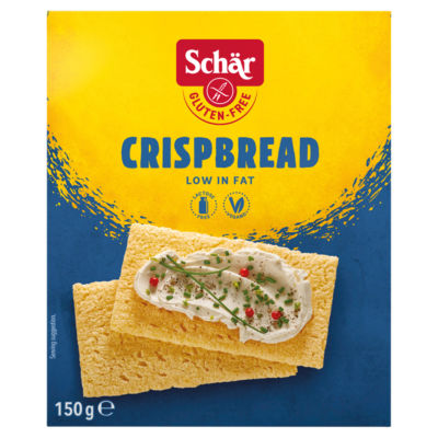 Schär gluten free crispbread 150g (British brand)