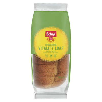 Schar Wholesome Vitality gluten free bread 350g (British brand)