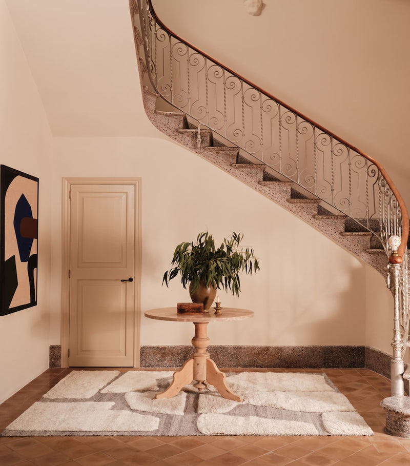 The Rug Company Wool Fossil Ash Rug 2.74m x 1.83m (British brand)