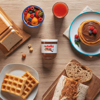 Nutella hazelnut spread with cocoa 200g, imported from the UK