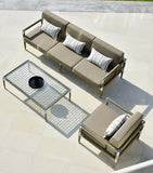 Indian Ocean Marina Outdoor 3-Seater Sofa