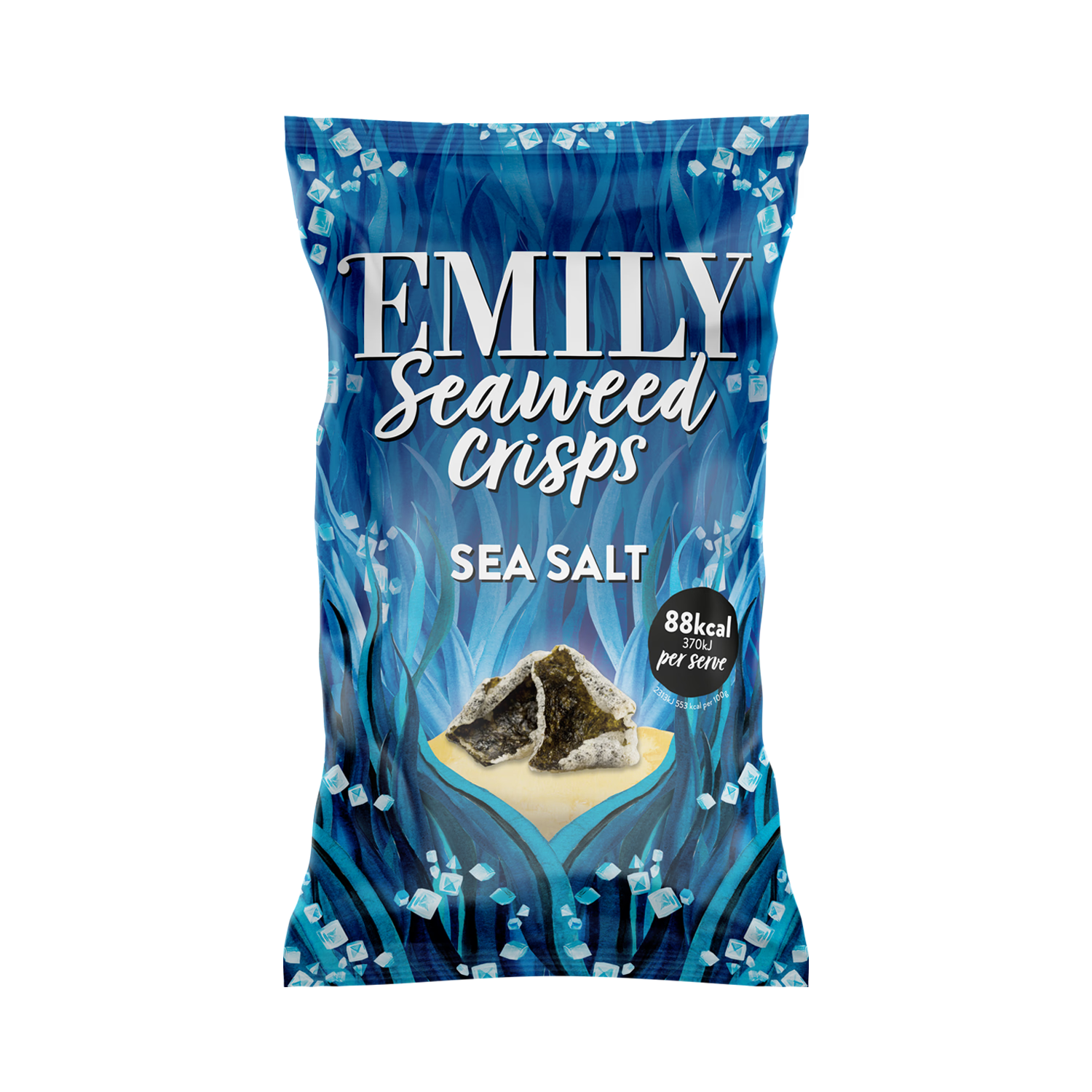 Seaweed Crisps with Sea Salt 18g