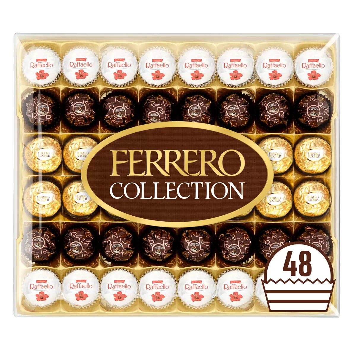 Assorted Chocolate Collection 48 Pieces 518g