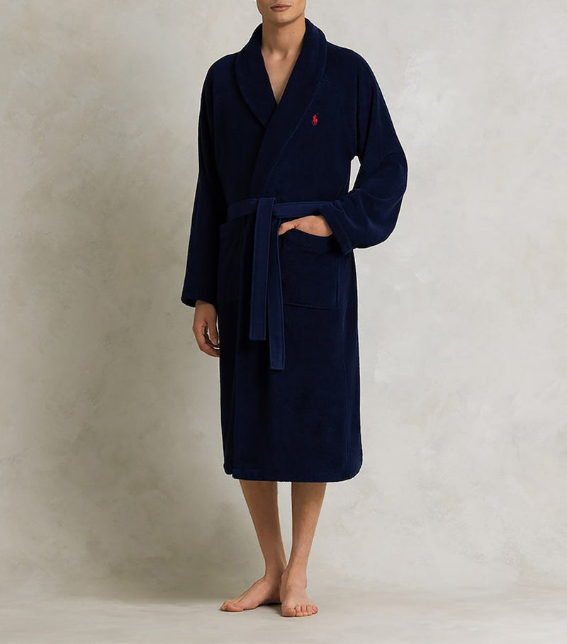 Ralph Lauren Home Polo Player bath robe, imported from the UK