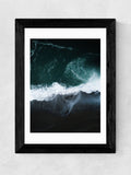 East End Prints Black Dark Earth photographic art print - British product