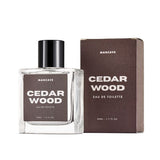 ManCave Cedarwood Eau De Toilette fragrance 50ml, imported from the UK