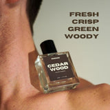 ManCave Cedarwood Eau De Toilette fragrance 50ml, imported from the UK