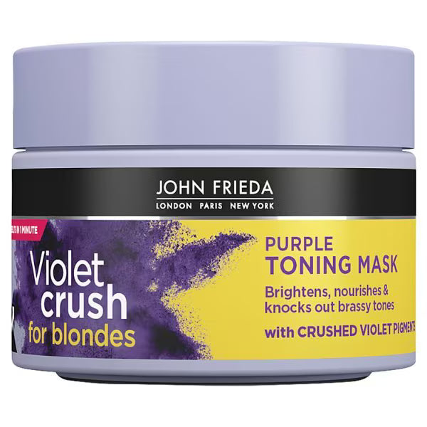 John Frieda Violet Crush purple toning masque 250ml, UK version