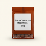 Holland & Barrett dark chocolate hazelnuts 30g, UK version