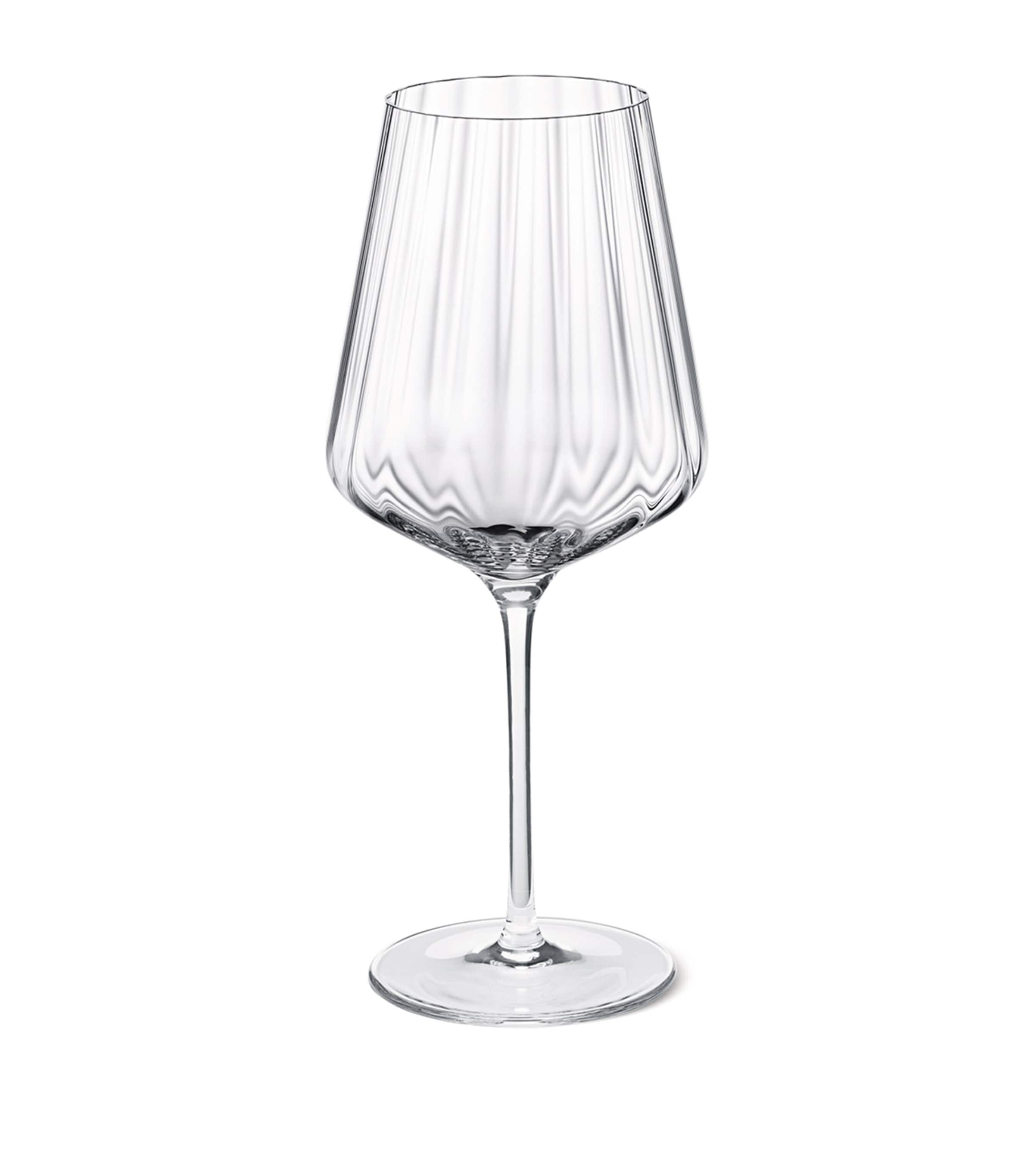 Georg Jensen Set of 6 Bernadotte White Wine Glasses (430ml)