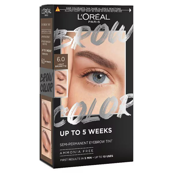 L'Oreal Paris Brow Color Tint 6 Light Brunette, UK version