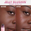 Revolution Jelly Blush Stick Peach Orange, imported from the UK
