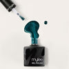 Mylee Gel Polish Bauble Turquoise Glitter 8ml, imported from the UK