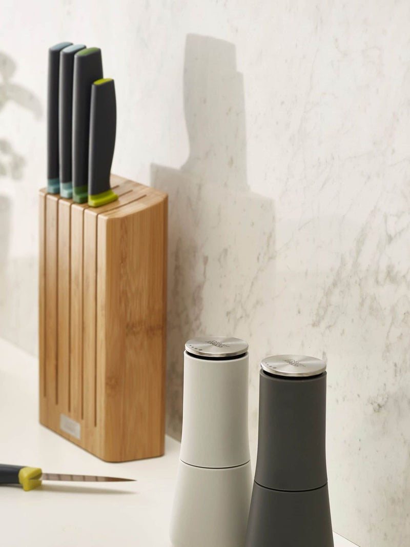 Joseph Joseph Grey Milltop Editions Salt & Pepper Set