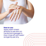 E45 Emollient Wash Cream gentle cleansing for very dry skin Pump   250ml - McGrocer