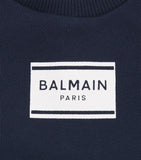 Balmain Kids Cotton Logo Sweatshirt 3-36 months - British product
