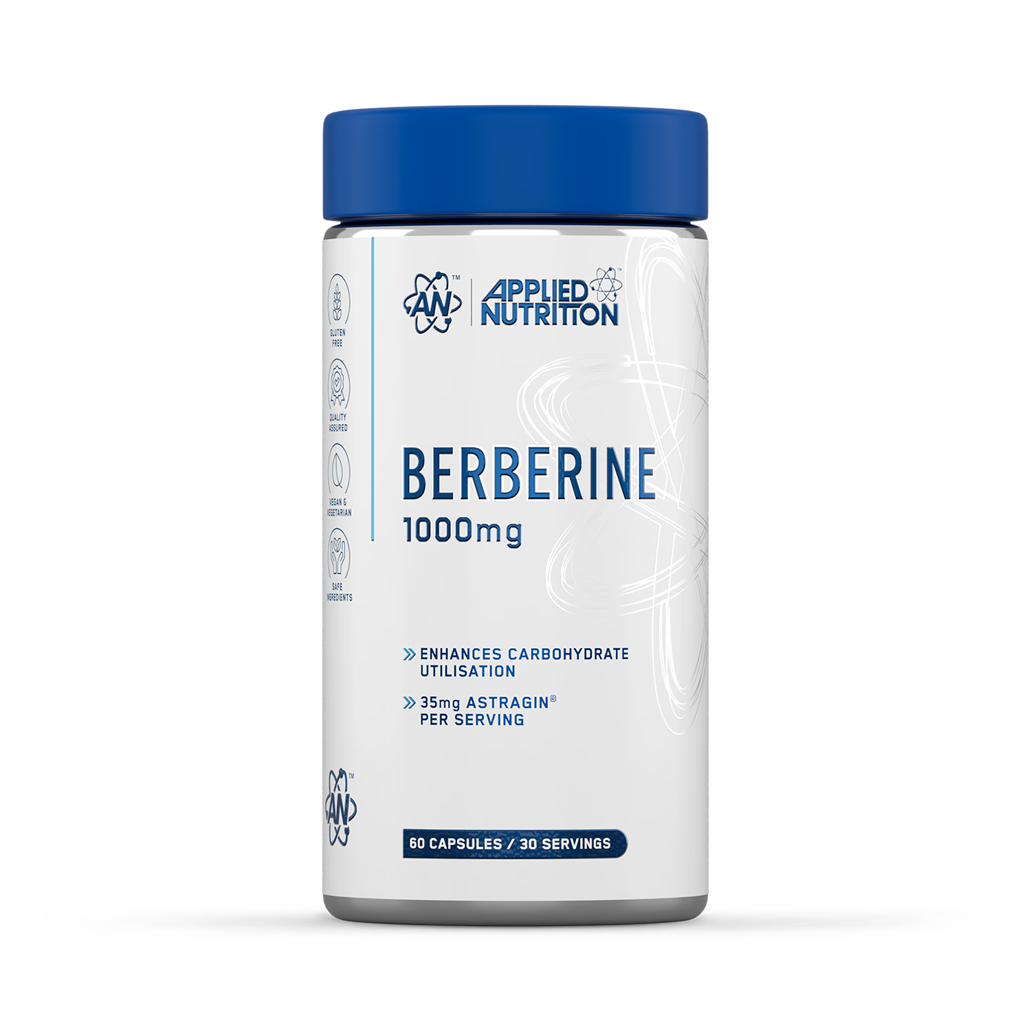 Applied Nutrition Berberine 1000mg 60 capsules - British product