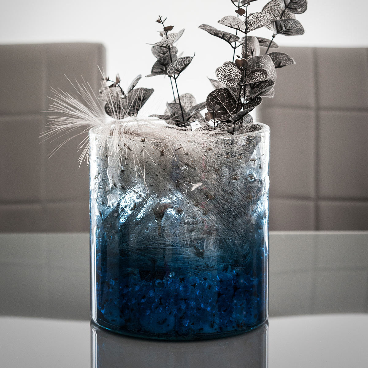Torc 4 Wick Glass Candle 3 Colours (British brand)