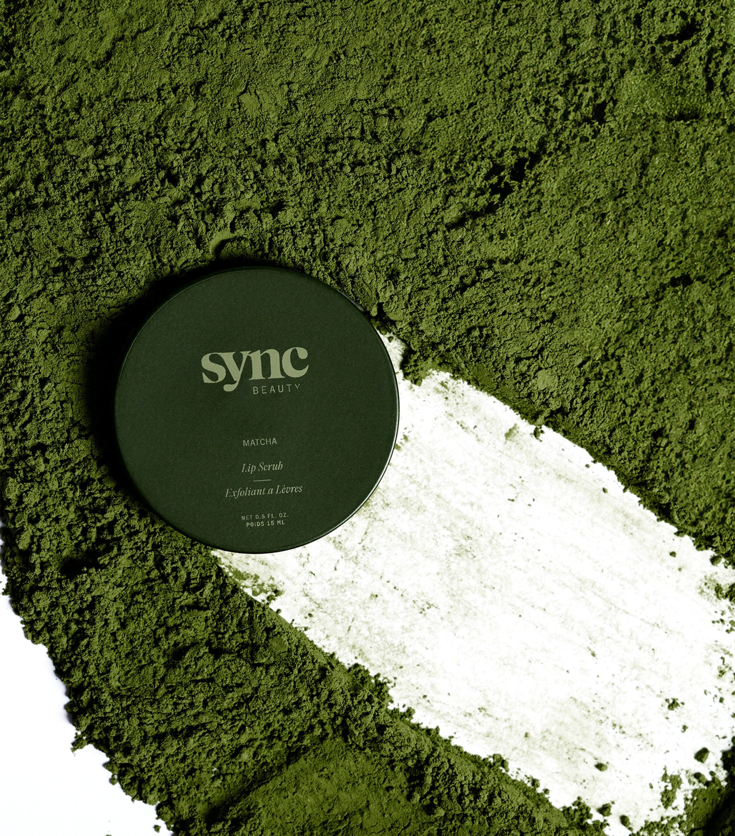 SYNC Beauty Beauty Matcha Lip Scrub