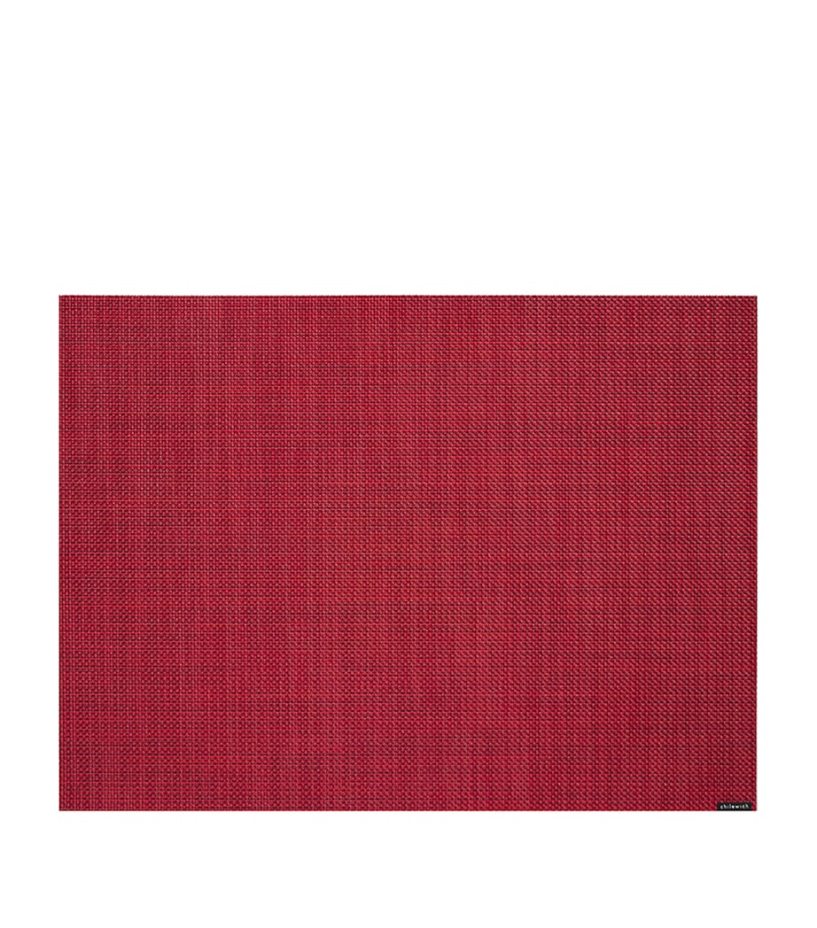 Chilewich Mini Basketweave Rectangle Placemat (36cm x 48cm)