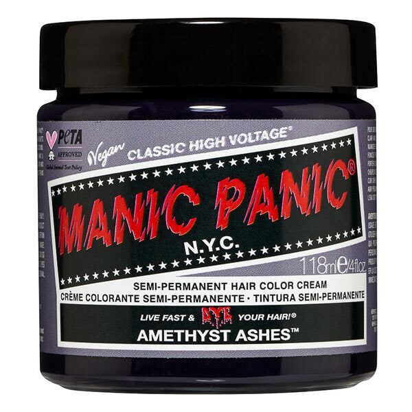 Manic Panic hair dye Amethyst Ashes 118ml, imported from the UK