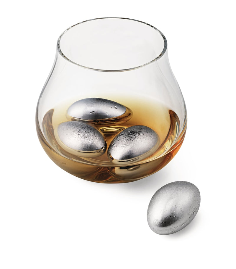 Georg Jensen Set of 6 Sky Low Crystal Tumblers (380ml)