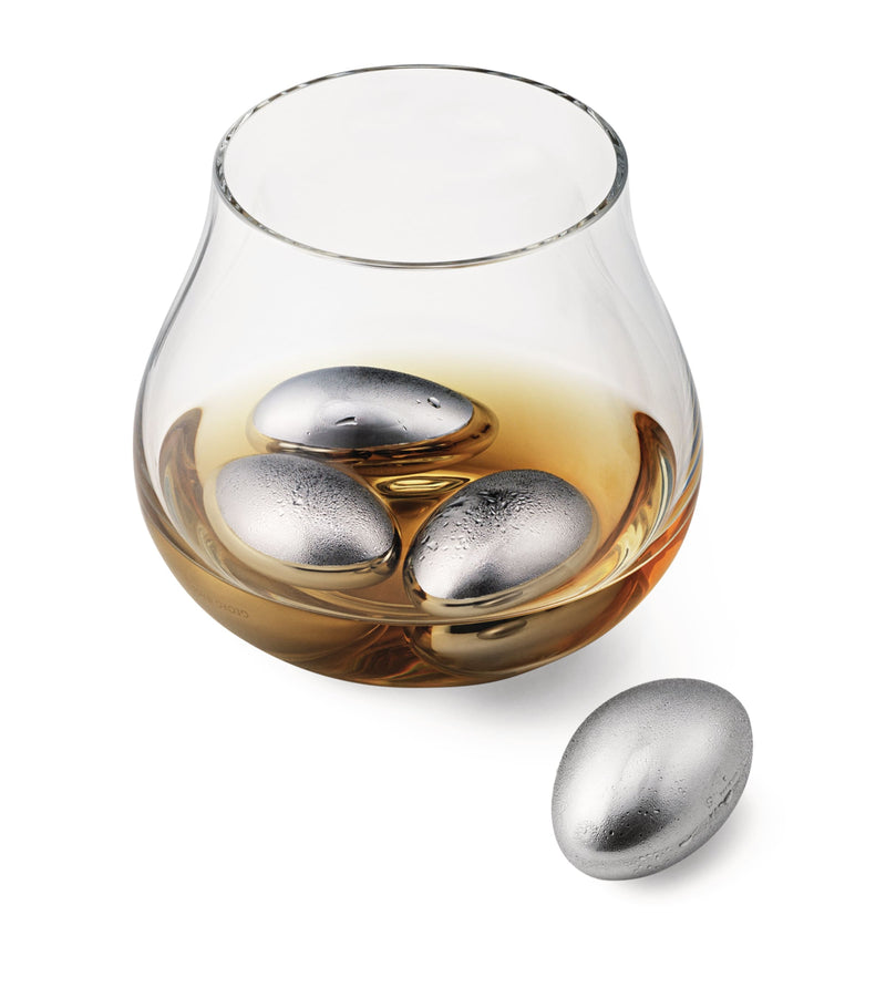 Georg Jensen Set of 6 Sky Low Crystal Tumblers (380ml)