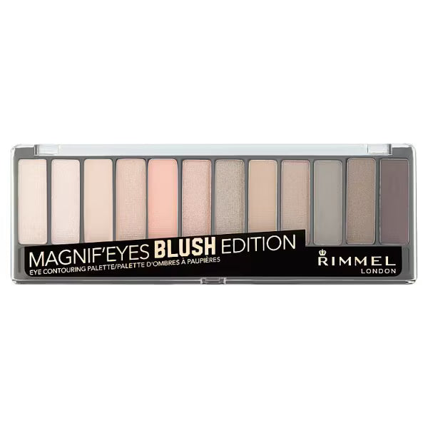 Rimmel eyeshadow palette Blush Edition 12 shades imported from the UK