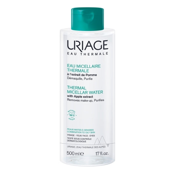Uriage Thermal Micellar Water combination to oily skin 500ml (British brand)