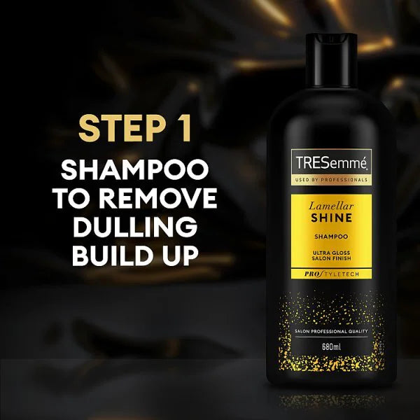 TRESemme Lamellar Shine Shampoo 680ml bottle imported from UK