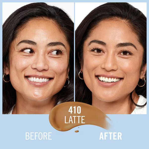 Rimmel skin tint 410 Latte, imported from the UK