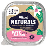 Webbox Naturals Adult Pate with Salmon Wet Dog Food 150g GOODS Sainsburys   