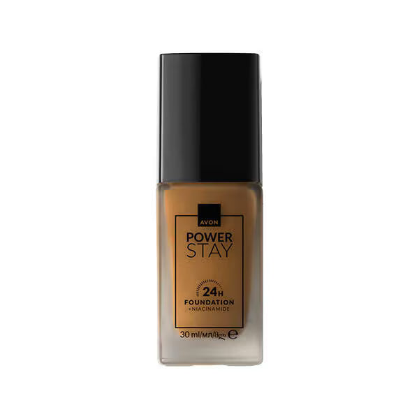 Avon Power Stay 24 Hour Foundation Caramel Bottle 420G - British product