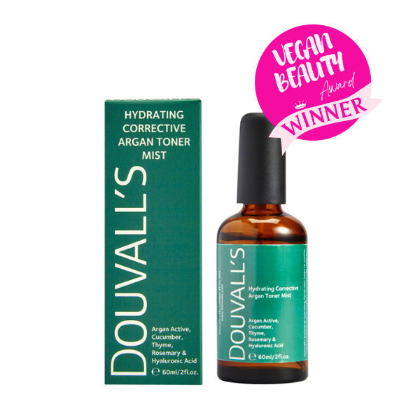 Douvall's Hydrating Argan Toner Mist Face Body Scalp - British product